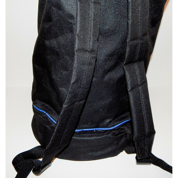 Logomark Meridian Health Branded Cooler Backpack Draw-String Duffle Bag Black - Picture 8 of 12